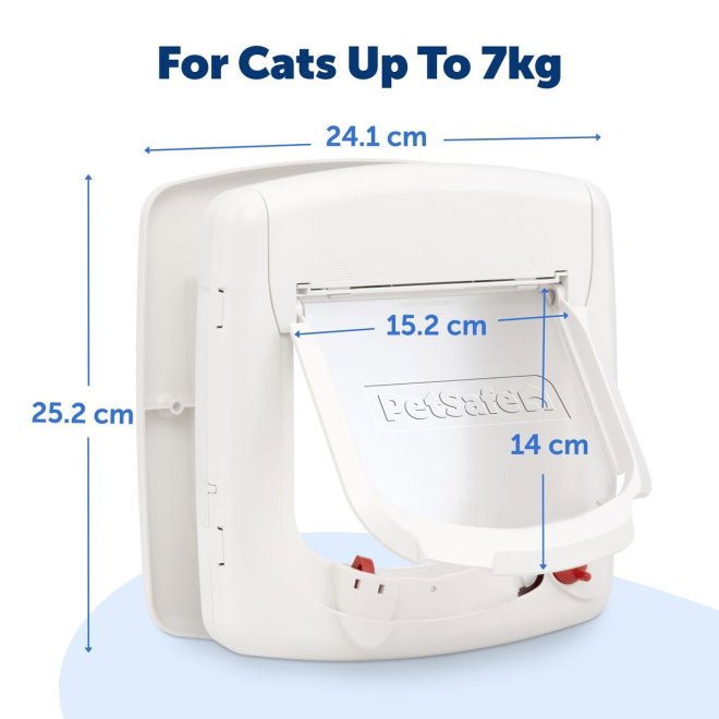 Petsafe Staywell Kattlucka Magnet Vit 400