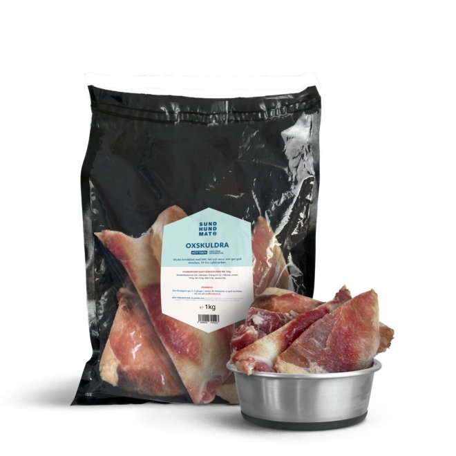 Sund Hundmat Oxskuldra 1 kg