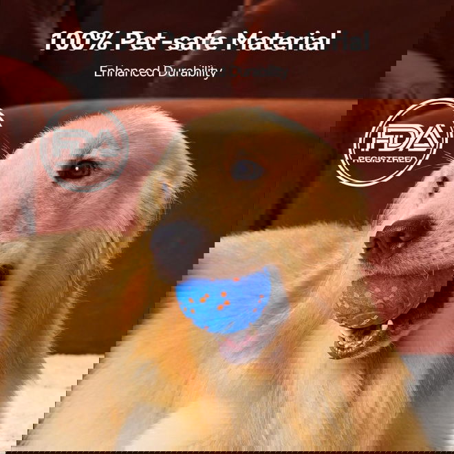 Cheerble Wicked Air Interakiv Hundboll (Blå)