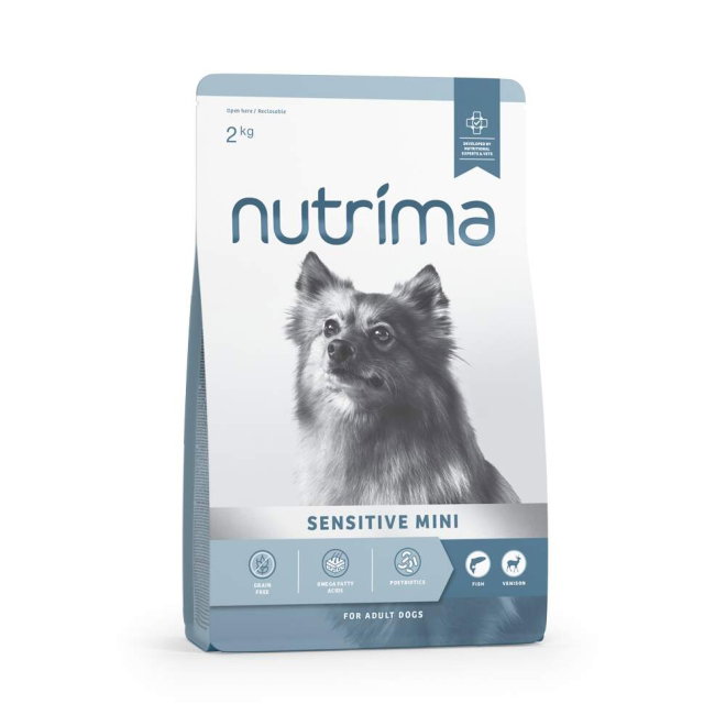 Nutrima Dog Adult Sensitive Mini Fish & Venison (2 kg)