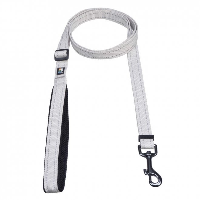 Rukka Bliss Eco Justerbart Hundkoppel Ljusgrå 120 - 200 cm