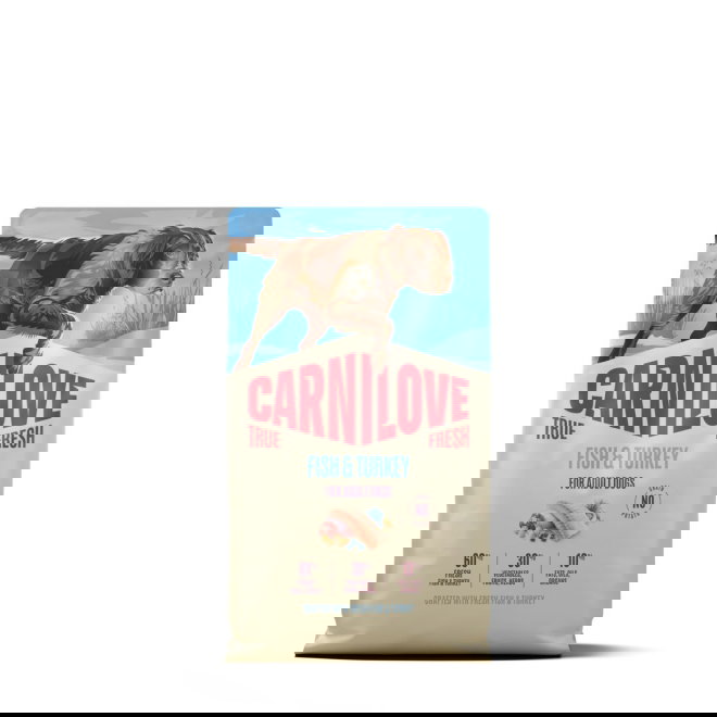 Carnilove True Fresh Dog Adult Fish & Turkey (4 kg)