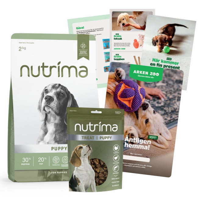 Valppaket Nutrima Puppy Small/Medium
