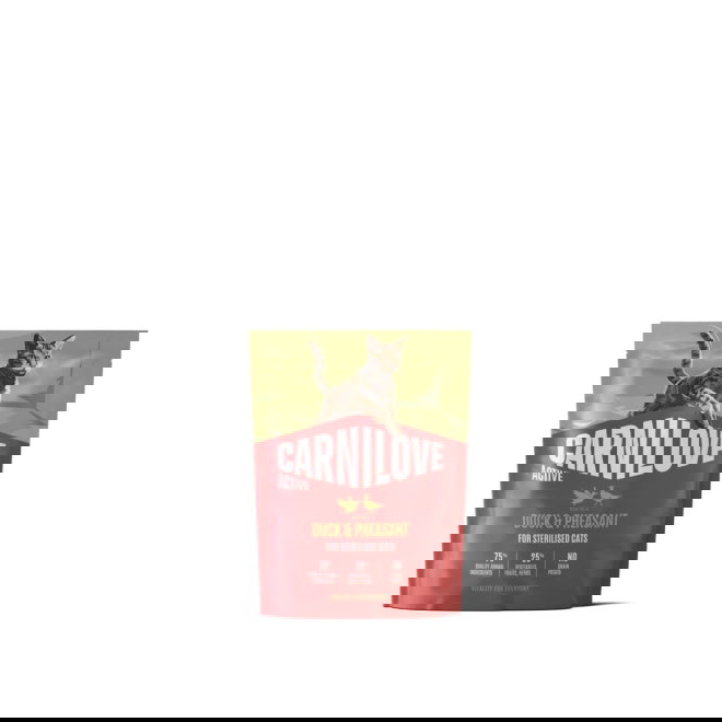 Carnilove Cat Adult Sterilised Active Duck & Pheasant (400 g)