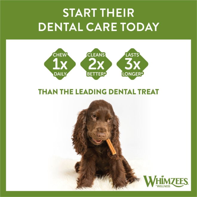 Whimzees Puppy Dental M/L (14-pack)