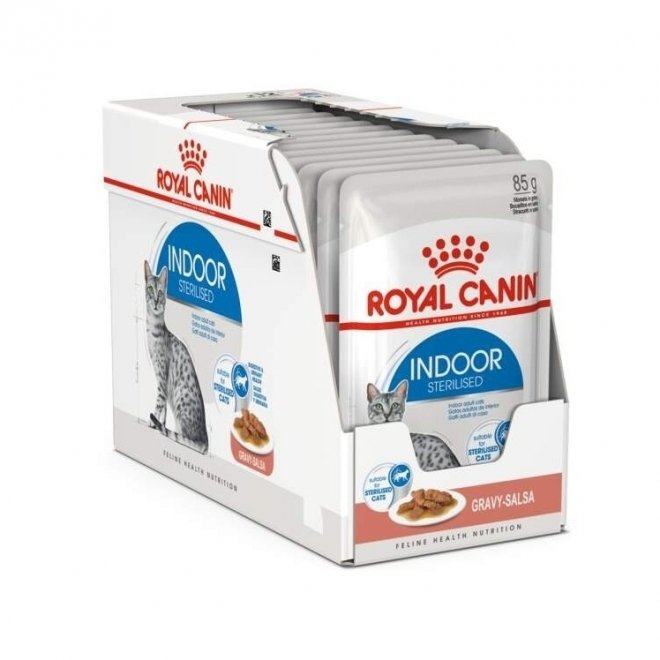 Royal Canin Indoor in Gravy Adult 12×85 g