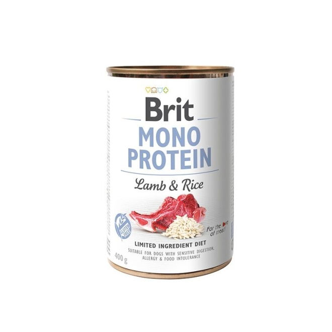 Brit Care Dog Adult Mono Protein Lamm & Ris 400 g