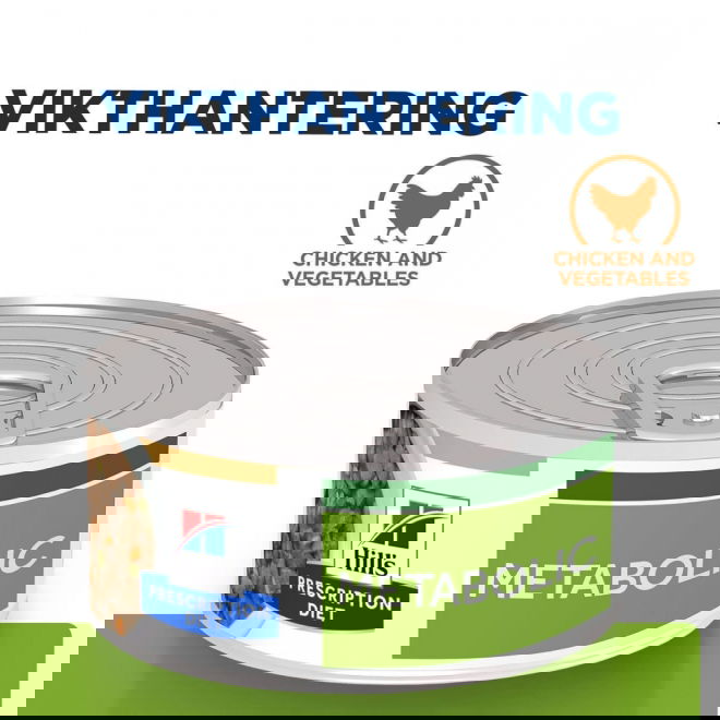 Hills Prescription Diet Canine Metabolic Chicken & Vegetables 156 g