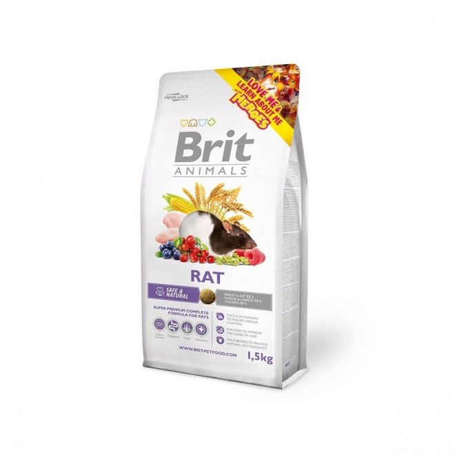 Brit Animals Råtta Complete (1,5 kg)