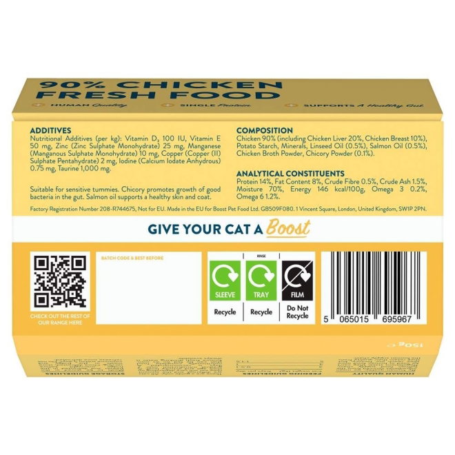 Boost Cat Adult Fresh Chicken 150 g