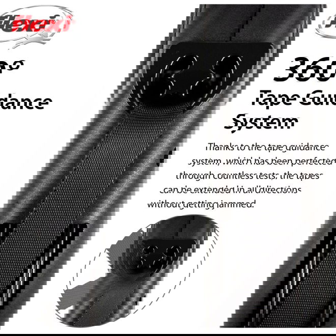 Flexi Giant L Black Edition 8 m Band