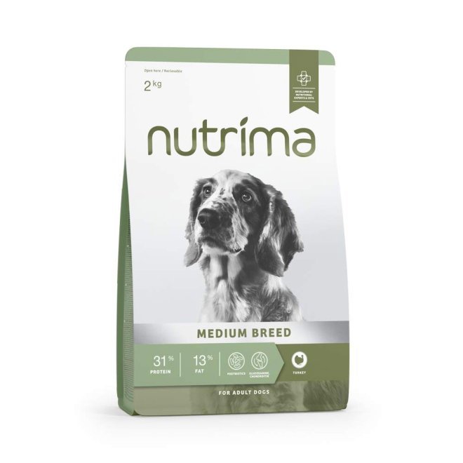 Nutrima Dog Adult Medium Breed Turkey (2 kg)