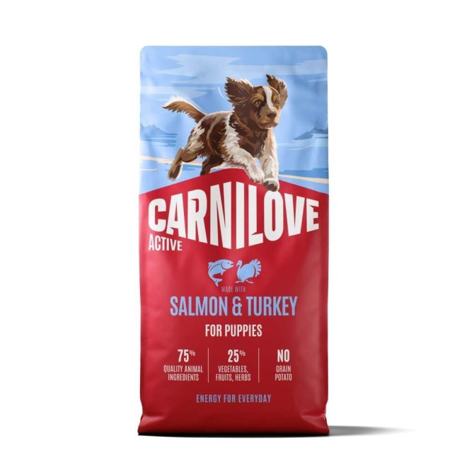 Carnilove Puppy Active Salmon & Turkey (12 kg)