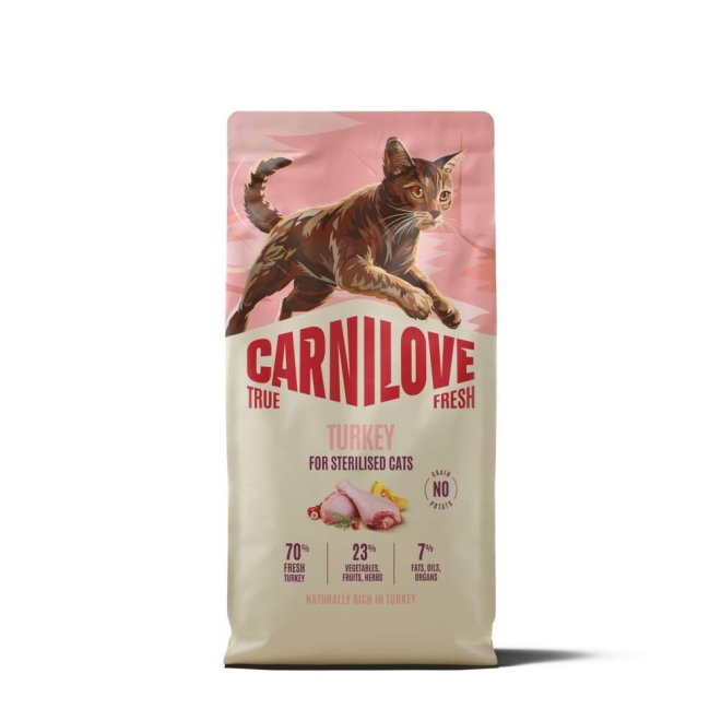 Carnilove True Fresh Cat Adult Sterilised Turkey (6 kg)