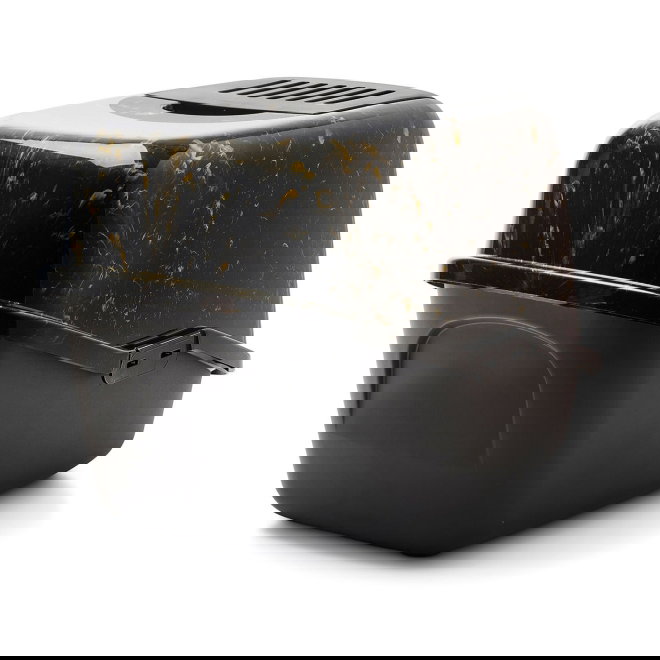 Savic Kattl&aring;da Nestor Marble Svart/Guld 56 x 39 x 38,5 cm