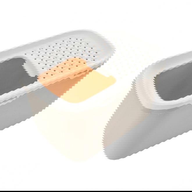 Savic Hop In Giant Kattl&aring;da Vit/Beige 74 x 49,7 x 43 cm