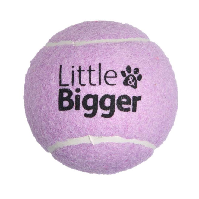 Little&Bigger Tennisboll Lila 6,3 cm