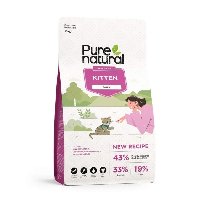 Purenatural Kitten Duck (2 kg)