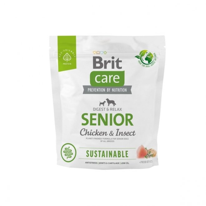Brit Care Dog Senior Sustainable Chicken & Insect (1 kg)