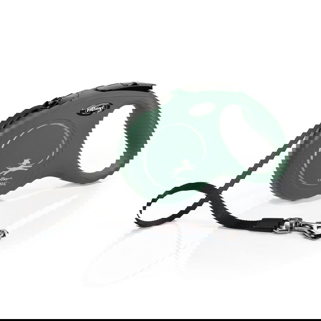 Flexi New Classic M Band 5m/25 kg (Grön)