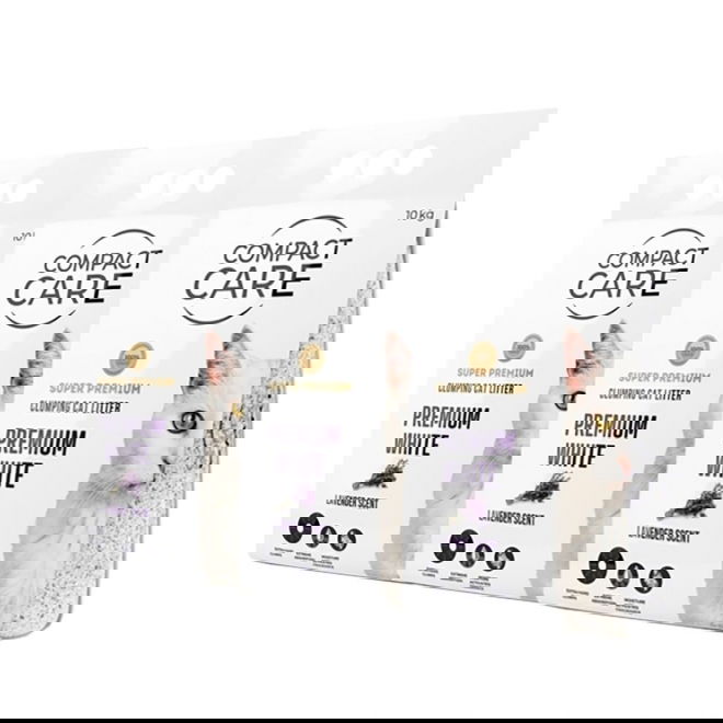 Compact Care Premium White Lavender 3x10 kg