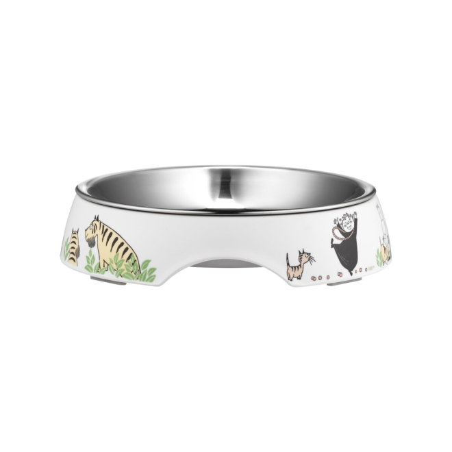 Moomin for Pets Kattsk&aring;l Vit 15,5 cm