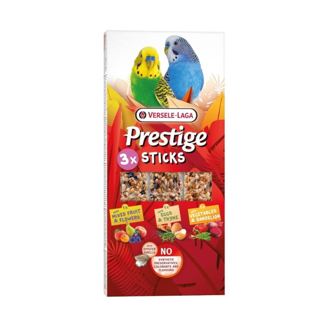 Versele-Laga Prestige Sticks Small Parakeets Variety Pack 90 g