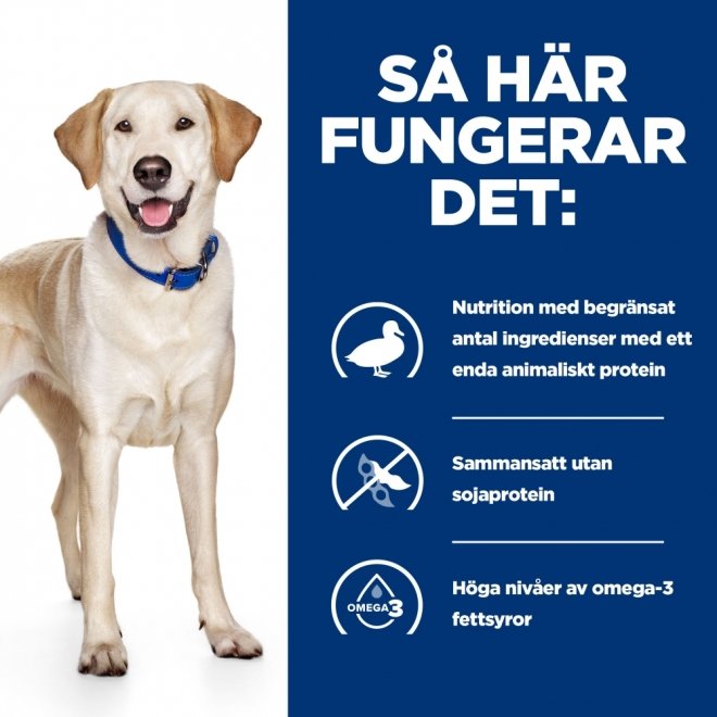Hill&#39;s Prescription Diet Canine d/d Food Sensitivities Duck & Rice