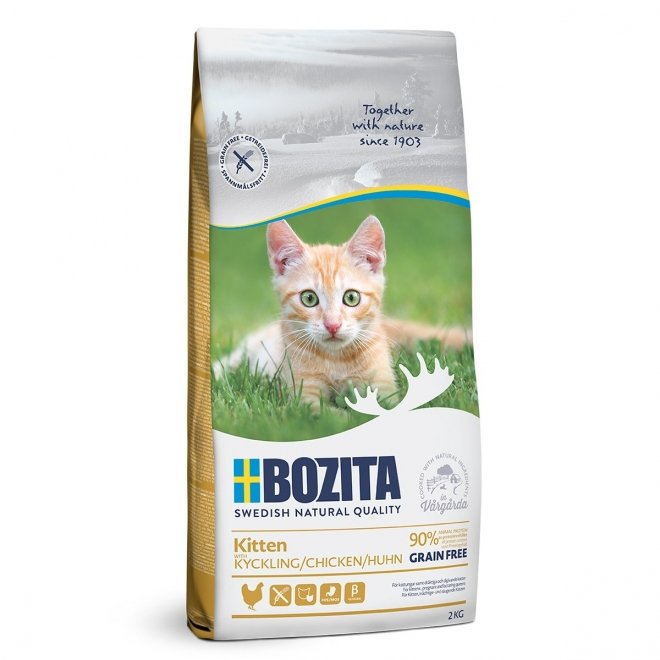 Bozita Kitten Grain Free Kyckling (2 kg)