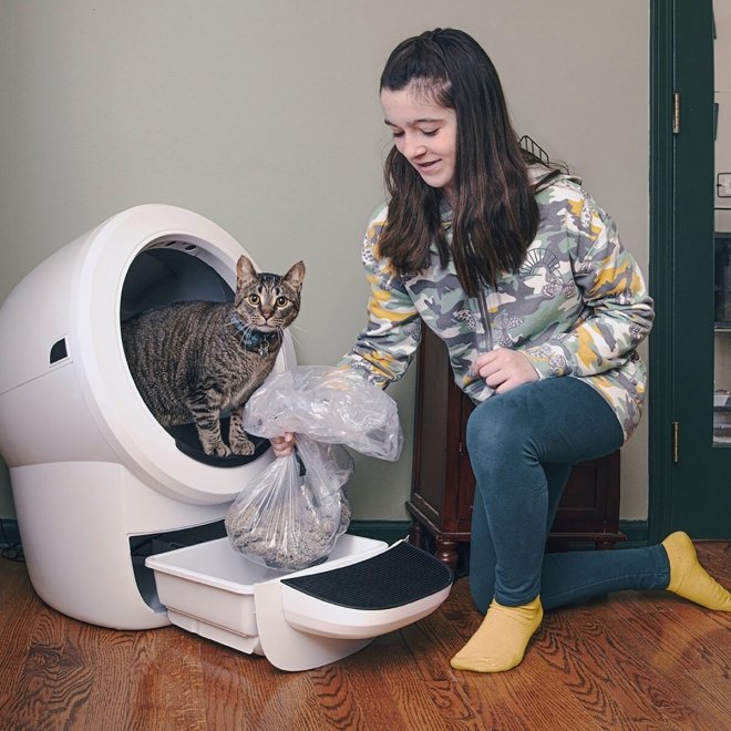 Whisker Litter-Robot 4 Självrensande Kattlåda Vit