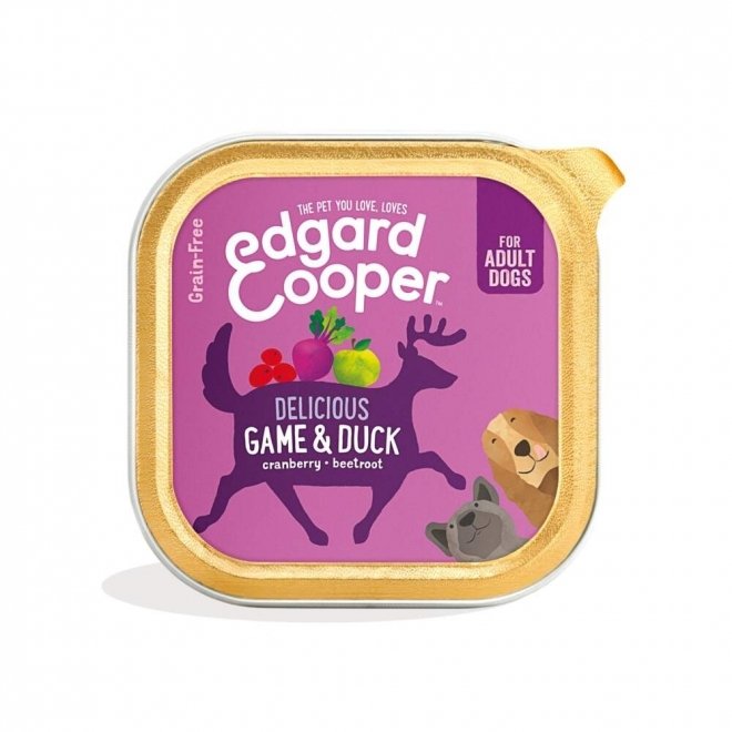 Edgard & Cooper Dog Adult Game & Duck (300 g)