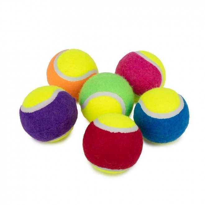 Little&Bigger Tennisbollar 6-pack Multicolor