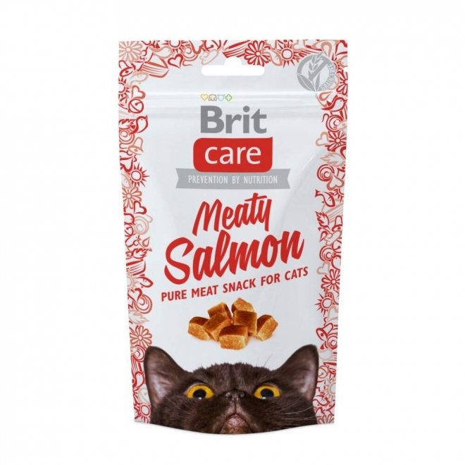 Brit Care Cat Meaty Salmon 50g Kattgodis