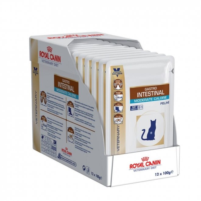 Royal Canin Veterinary Diet Cat Gastro Intestinal Moderate Calorie wet