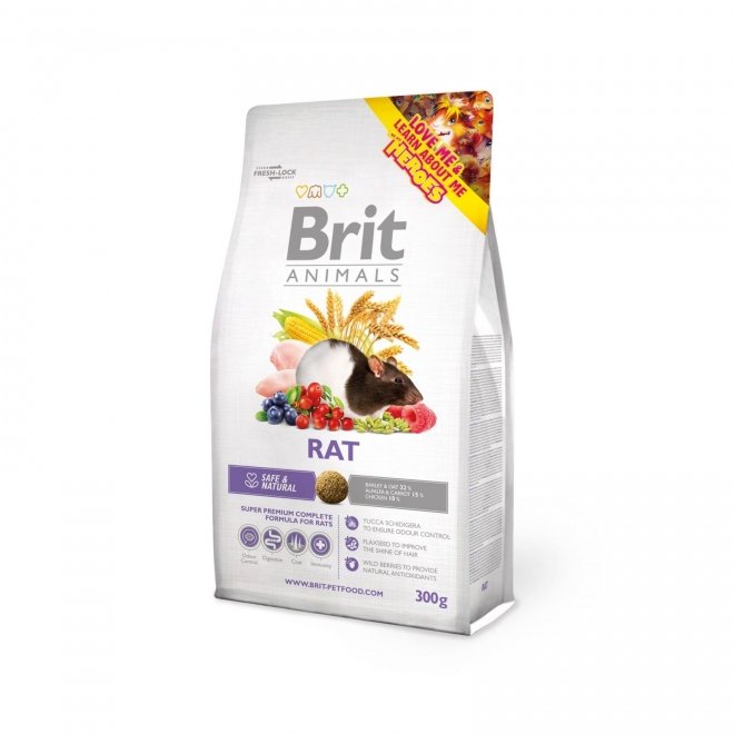 Brit Animals Råtta Complete (300 g)