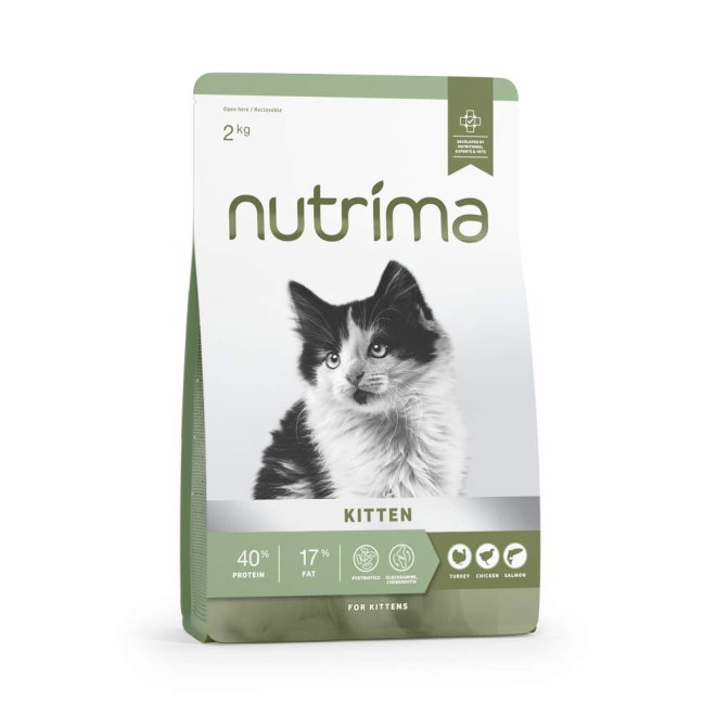 Nutrima Kitten Turkey, Chicken & Salmon (2 kg)