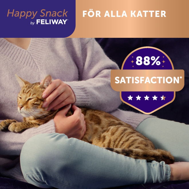 Feliway Happy Snack Kyckling 6 x 15 g