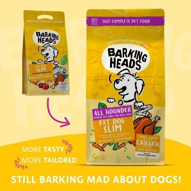 Barking Heads All Hounder Fat Dog Slim Chicken (2 kg)
