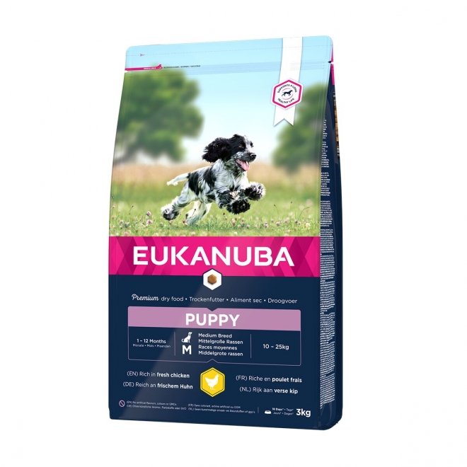 Eukanuba Puppy Medium Breed (3 kg)