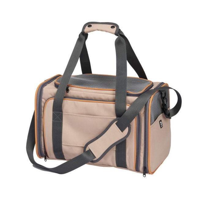 Feel Active Tour Expandable Hundväska Beige