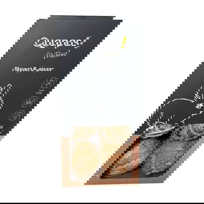 Quapas! Nibble Sm&aring;djursleksaker 8-pack