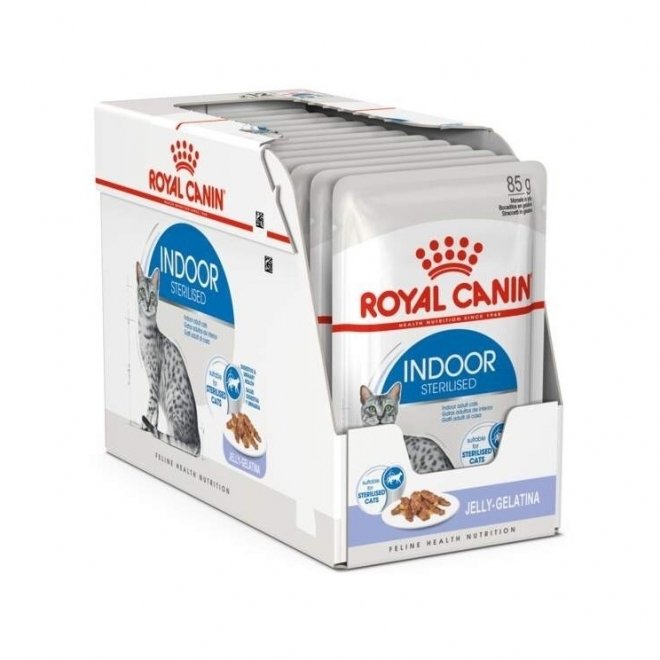 Royal Canin Indoor in Jelly Adult 12×85 g