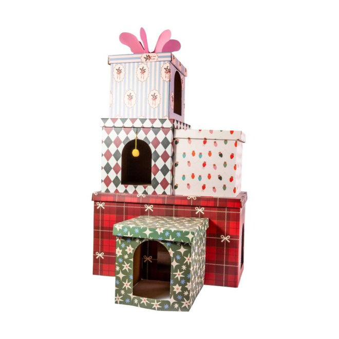 Little&Bigger Seasons Classics Scratch & Play Julklappar i Kartong