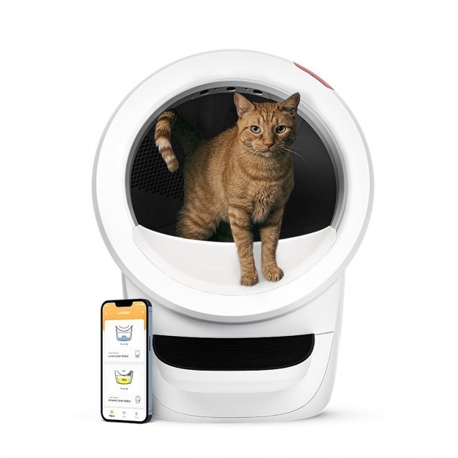 Whisker Litter-Robot 4 Självrensande Kattlåda Vit