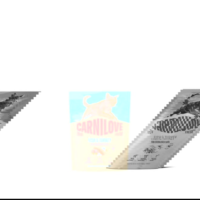 Carnilove True Fresh Cat Adult Sterilised Fish & Turkey (400 g)