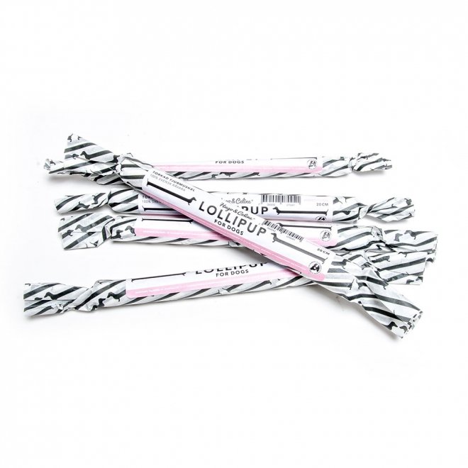 Hugo & Celine Lollipup Tjurmuskel 40 g 1-pack