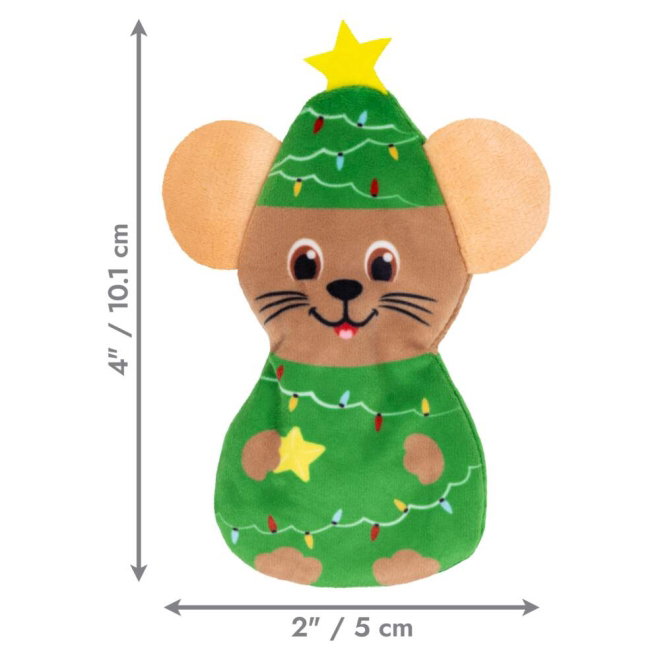 KONG Holiday26 Cat Refillables Mouse 10 cm
