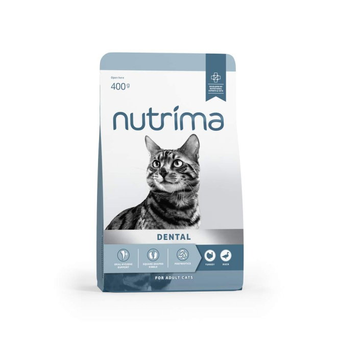 Nutrima Cat Adult Dental Turkey & Duck (400 g)