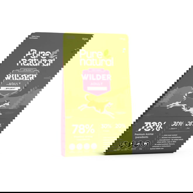 Purenatural Wilder Dog Adult Red Meat (10 kg)