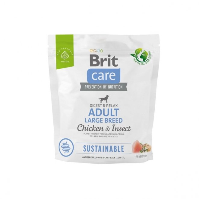 Brit Care Dog Adult Sustainable Large Breed Chicken & Insect